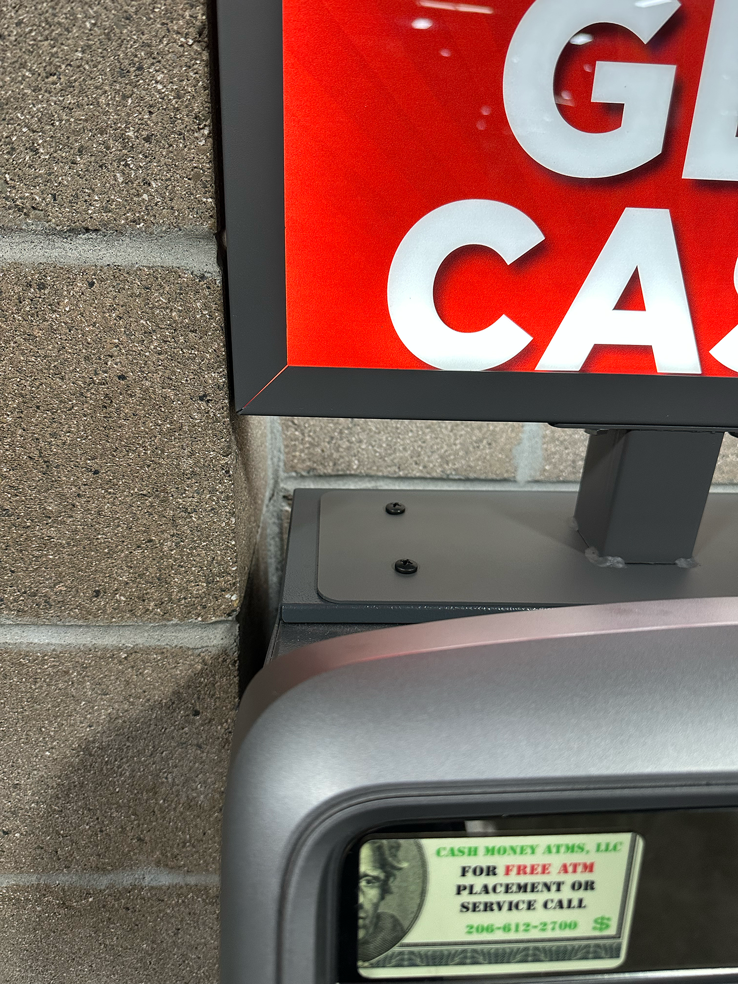 Lighted Top Sign