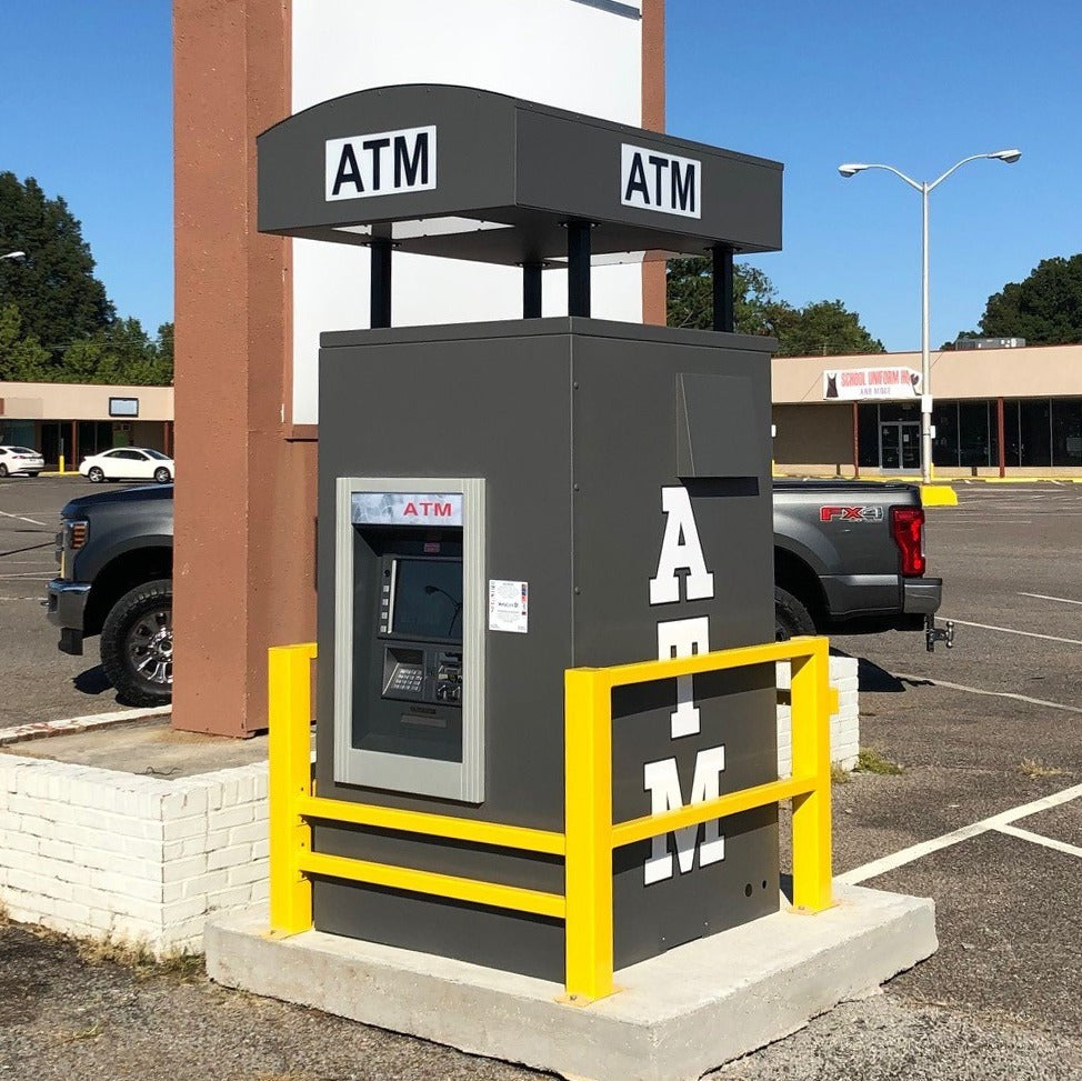 ATM Bollard Cage