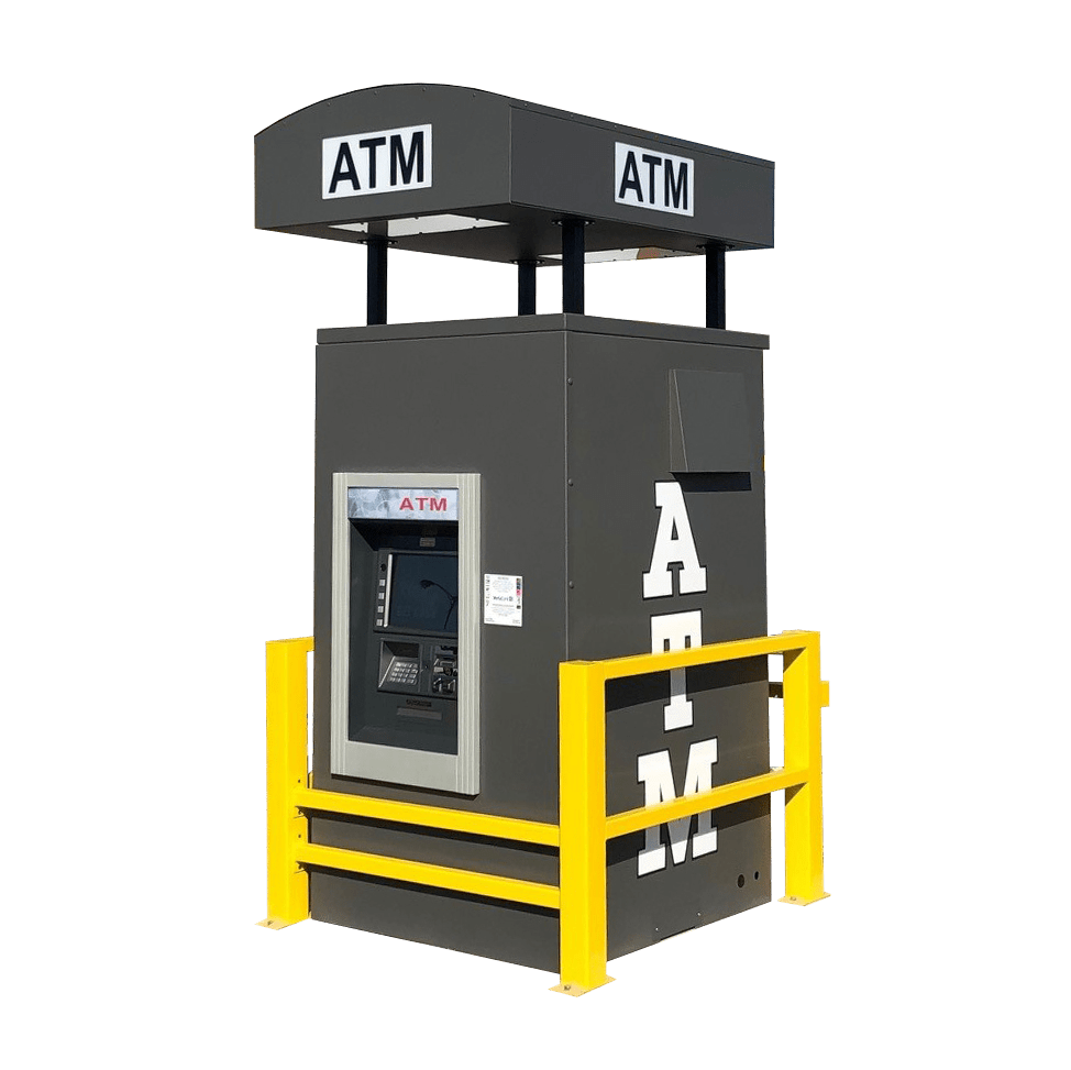 ATM Bollard Cage
