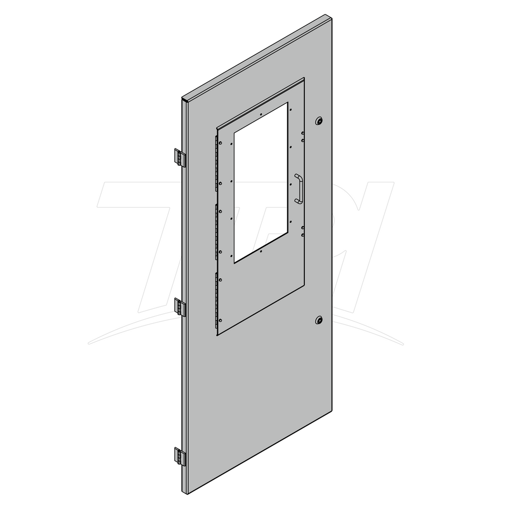 Full Door w/ Self-Closing Mini Door - 1210