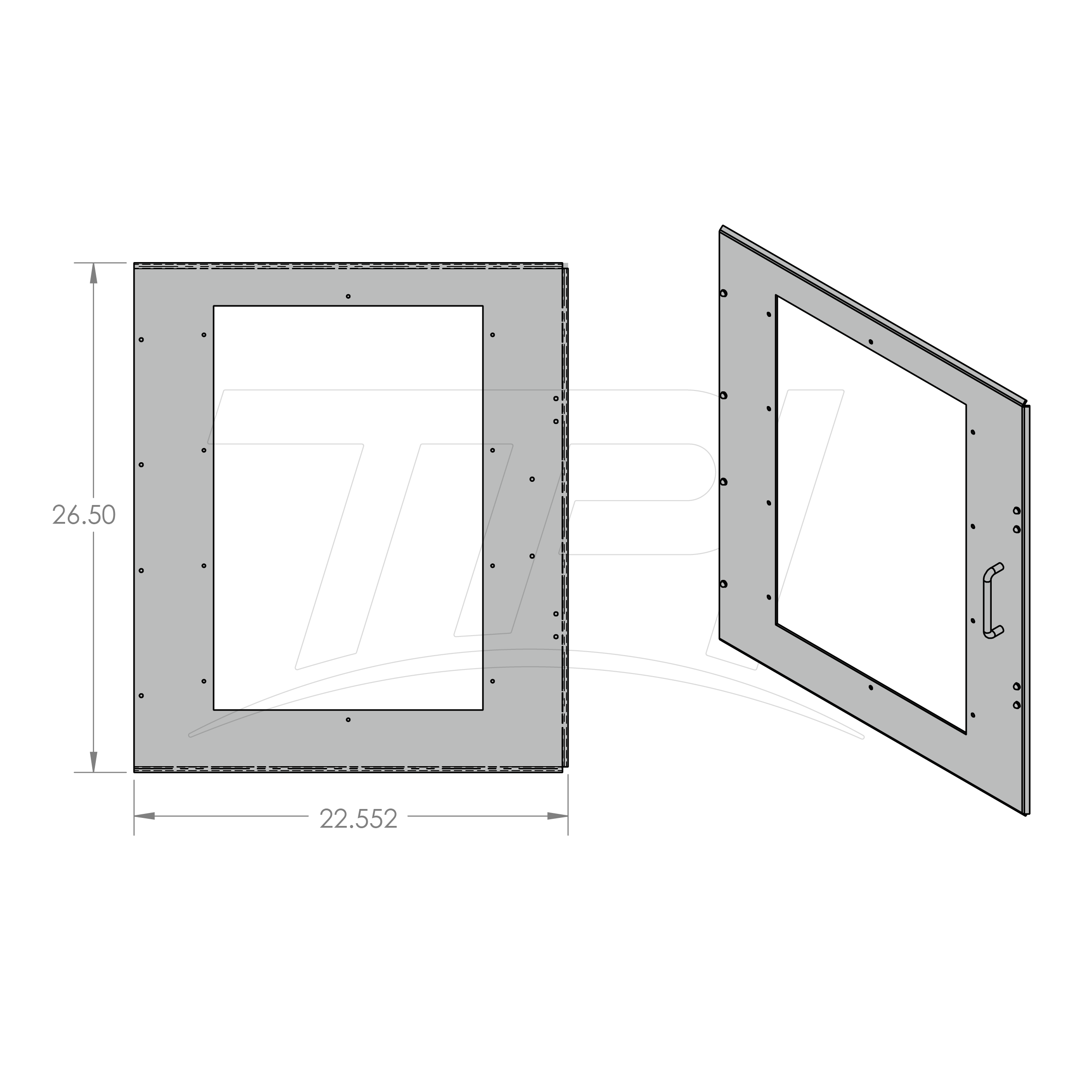 Self-closing Door - ODFLATFRONT