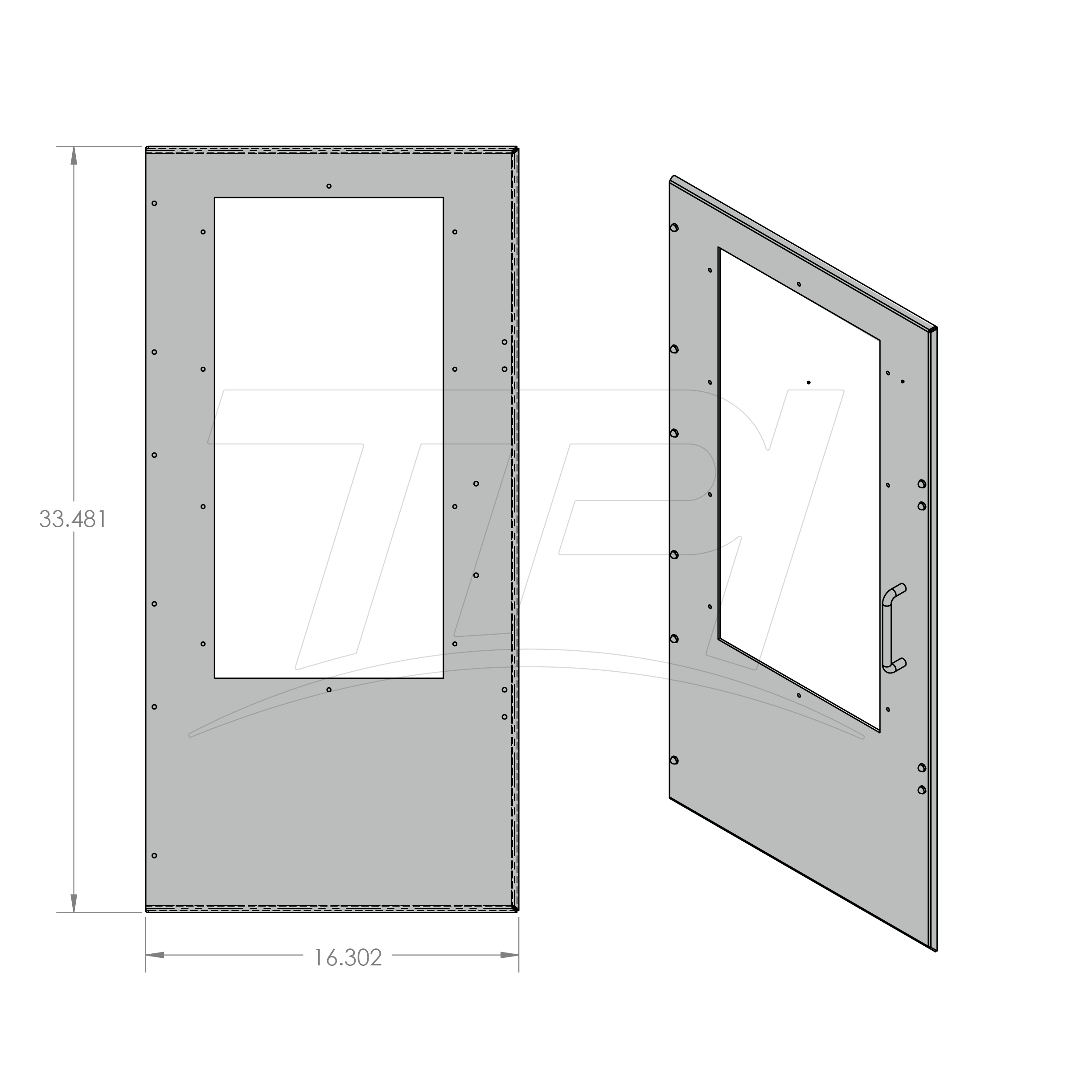 Self-closing Door - ODU/1200HD