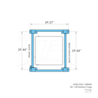 ATM Bollard Cage ODU-1200HD