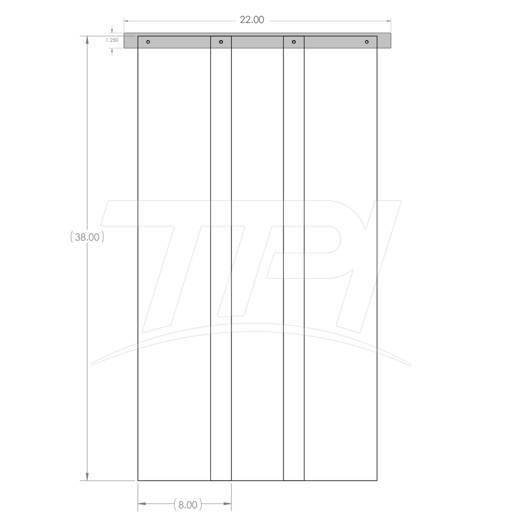 Weather Strips OD Lexan