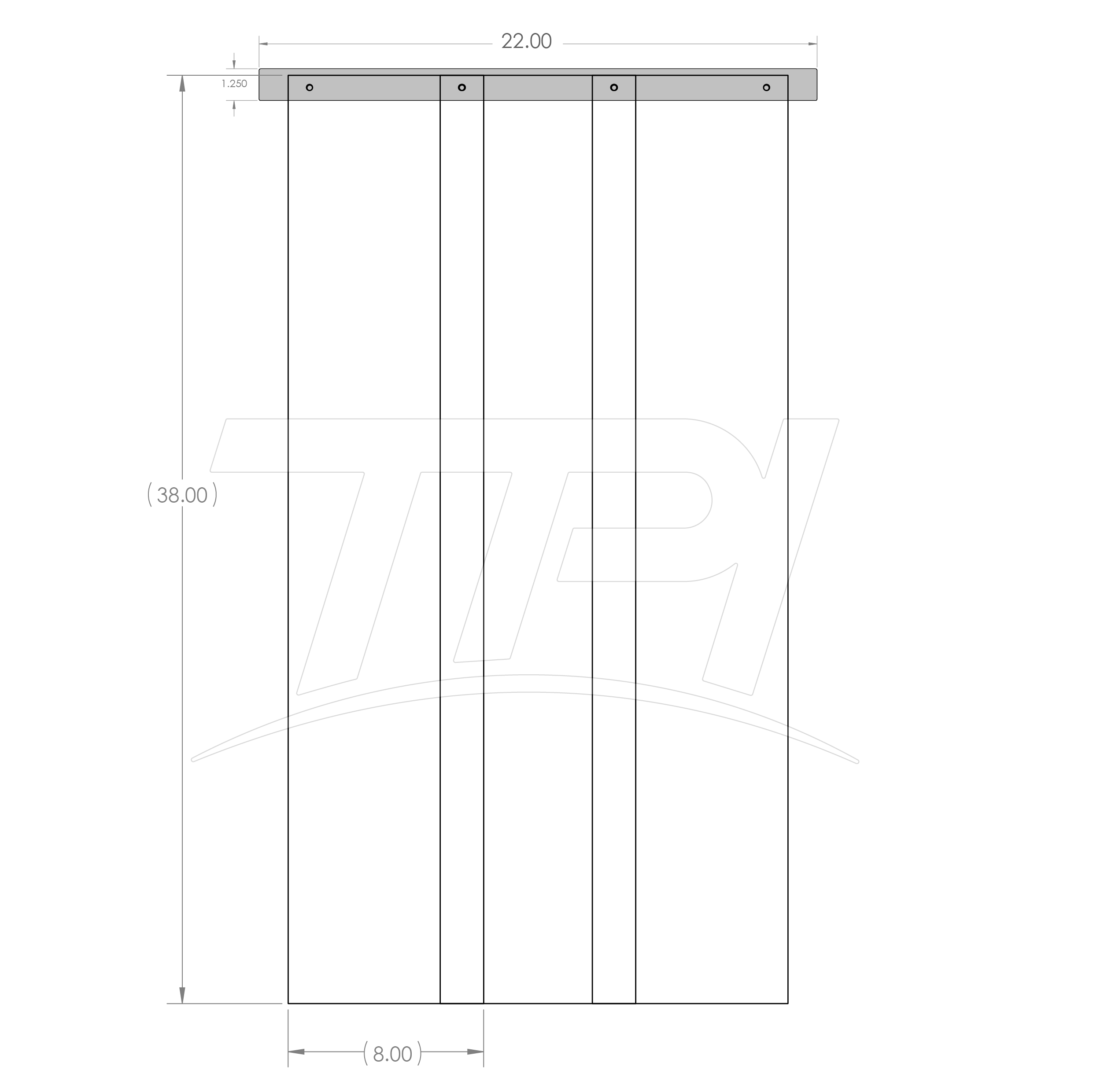 Weather Strips OD Lexan