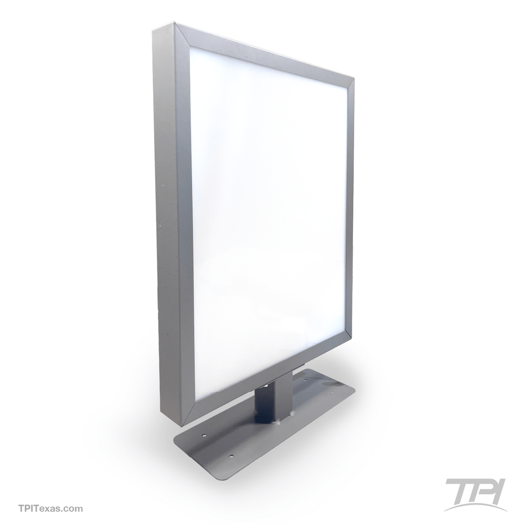 Lighted Top Sign