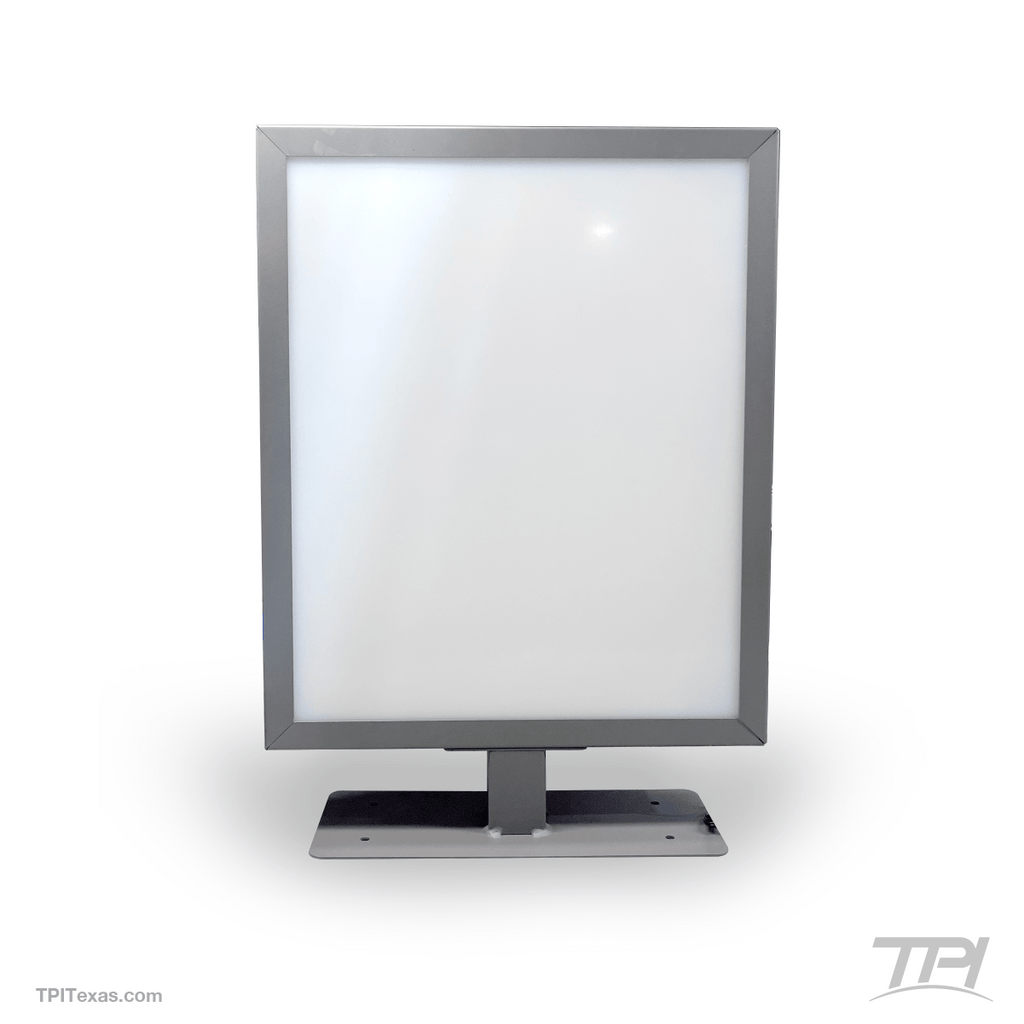 Lighted Top Sign