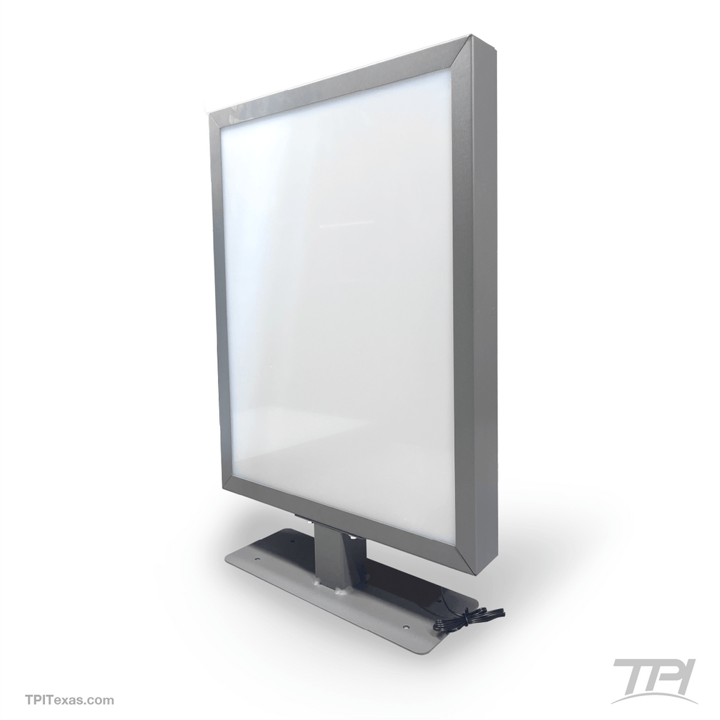 Lighted Top Sign